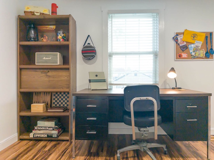 Workstation details in the dedicated office